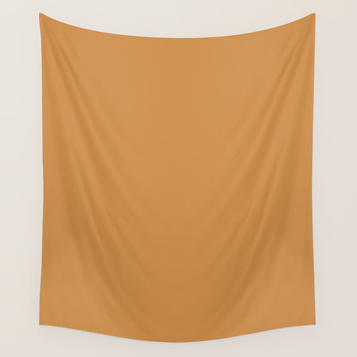 Desert Sands: Camel Skin Hue and Leather Style Wall Tapestry Gallery Image 1