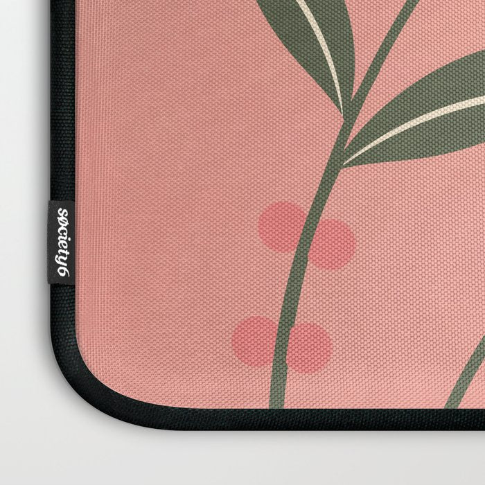 Minimal Abstract Flowers 21 Laptop Sleeve Gallery Image 3