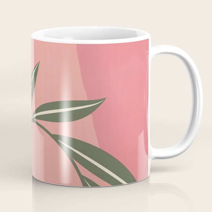 Minimal Abstract Flowers 21 Coffee Mug Gallery Image 1