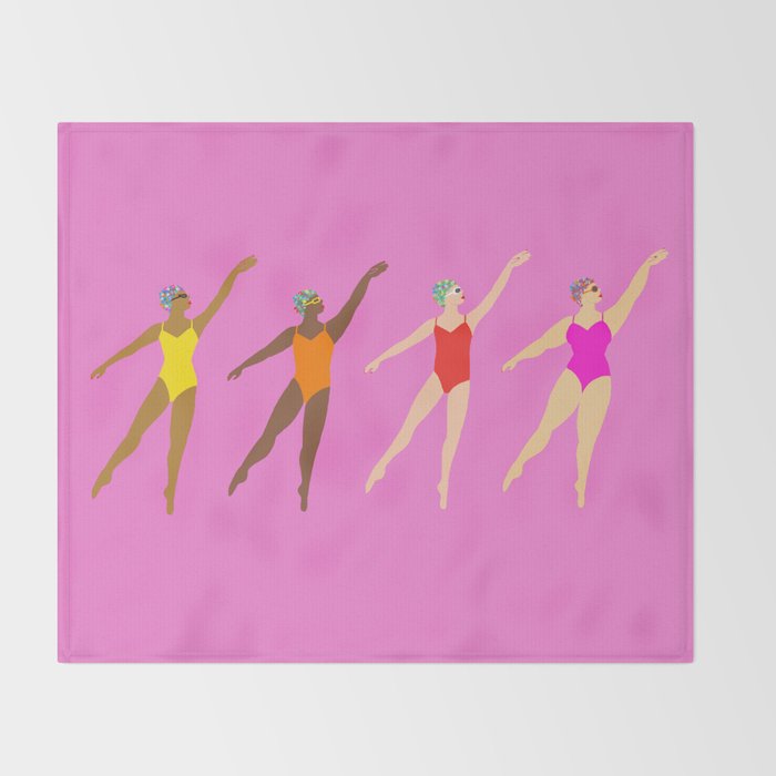 Gal Pals Throw Blanket Gallery Image 2