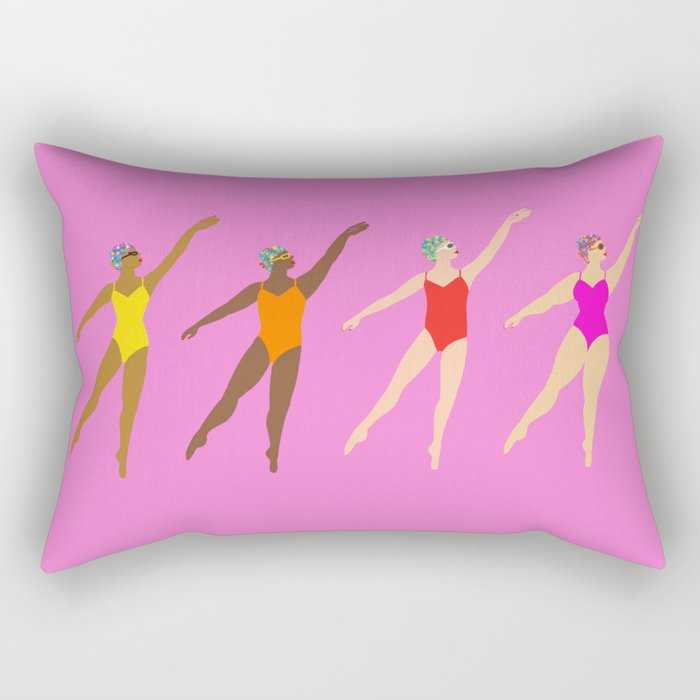 Gal Pals Rectangular Pillow Gallery Image 2