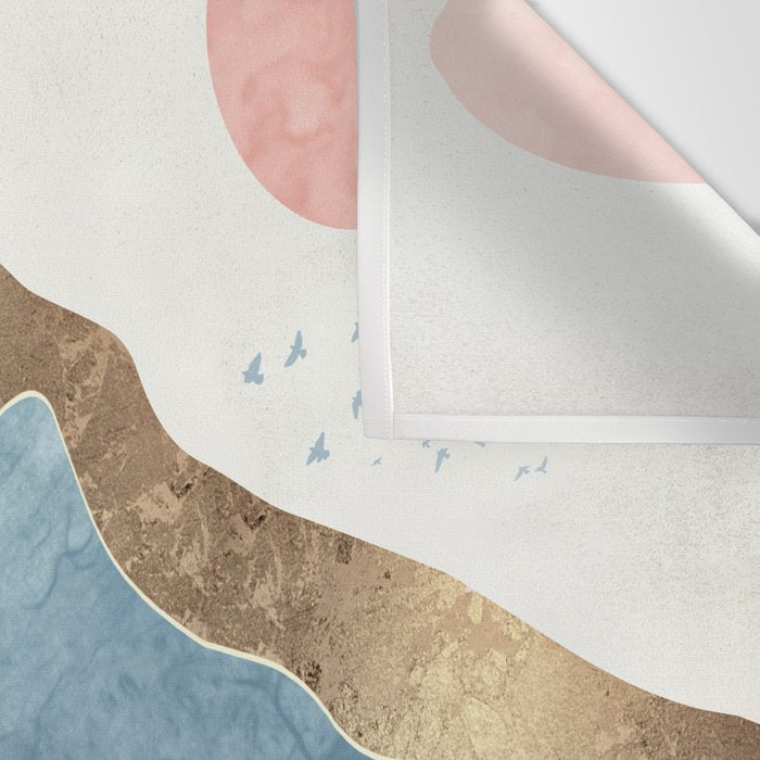 Golden Peaks Wall Tapestry Gallery Image 3