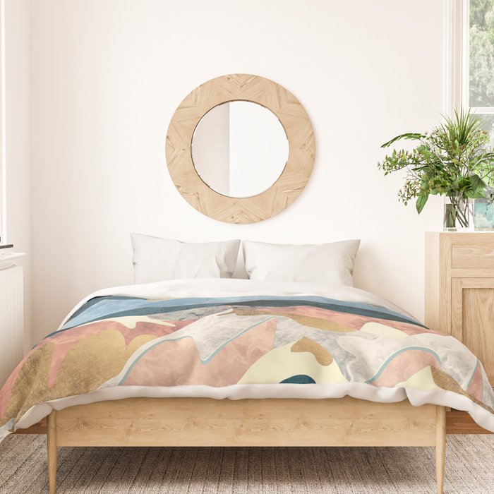 Golden Peaks Duvet Cover Gallery Image 3