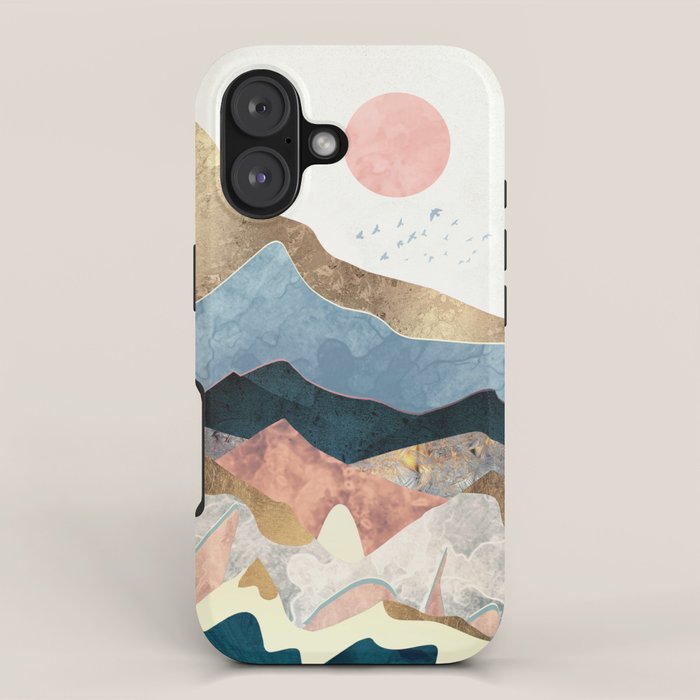 Golden Peaks iPhone Case Gallery Image 1