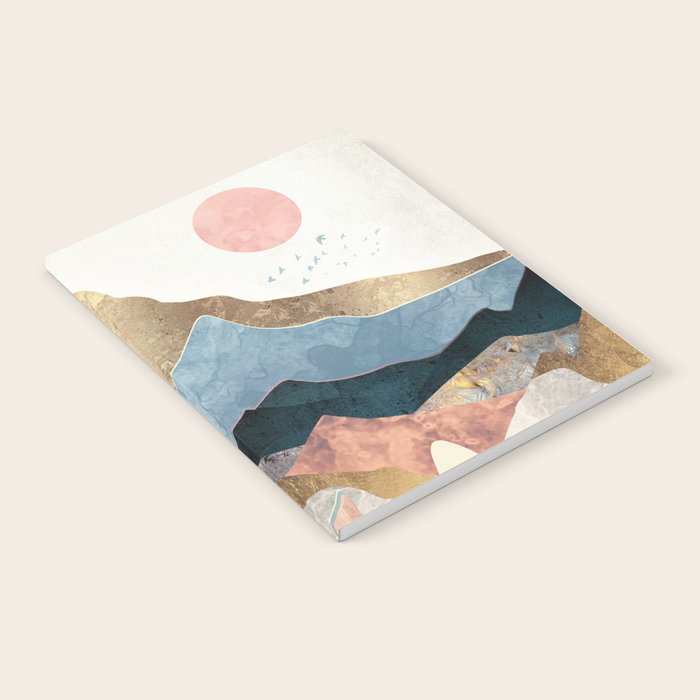 Golden Peaks Notebook Gallery Image 2