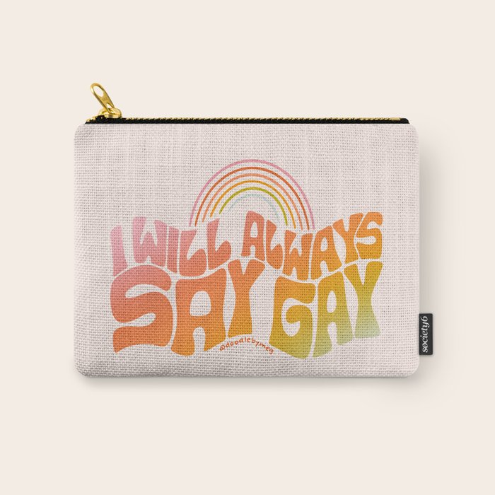Say Gay Carry All Pouch Gallery Image 1