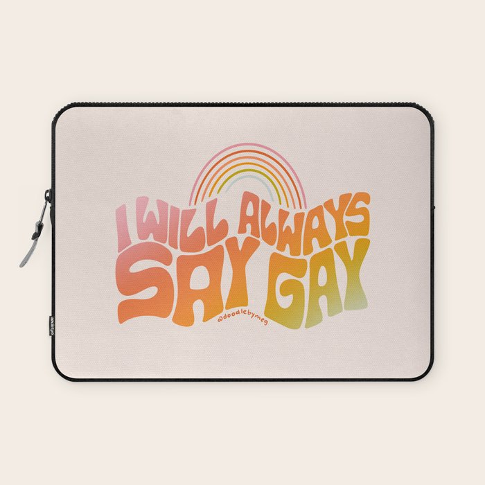 Say Gay Laptop Sleeve Gallery Image 1