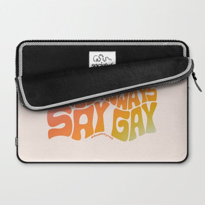 Say Gay Laptop Sleeve Gallery Image 2