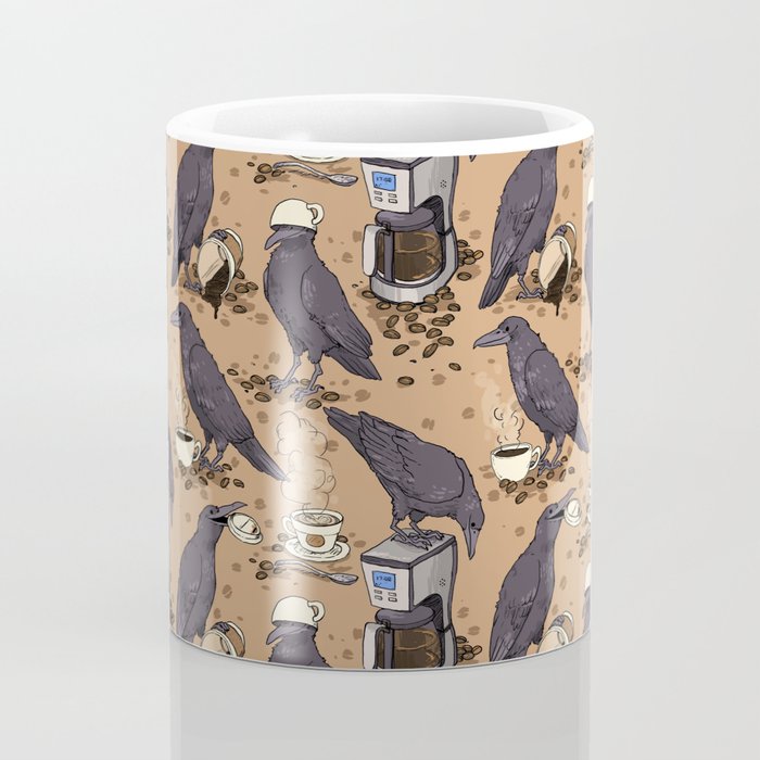 Corvids & Coffee Coffee Mug Gallery Image 4