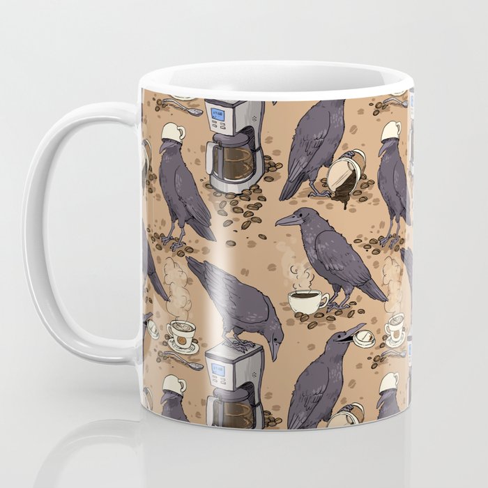 Corvids & Coffee Coffee Mug Gallery Image 3
