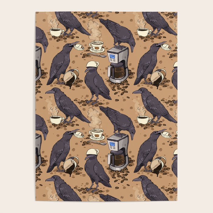 Corvids & Coffee Poster Gallery Image 4