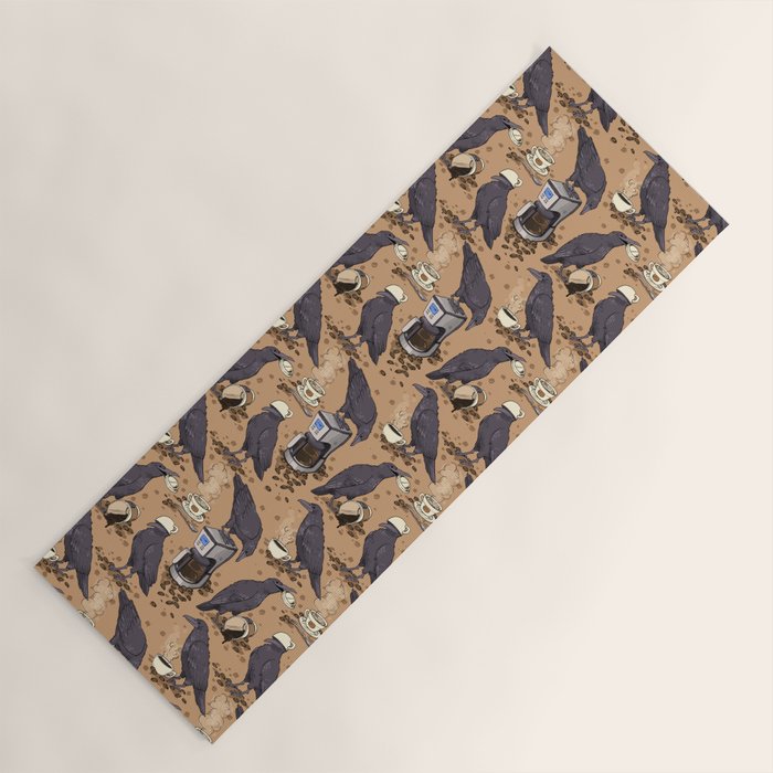 Corvids & Coffee Yoga Mat Gallery Image 1