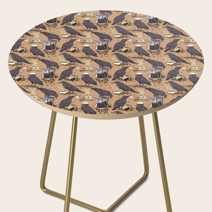 Corvids & Coffee Side Table Gallery Image 2