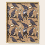 Corvids & Coffee Serving Tray Gallery Image 1