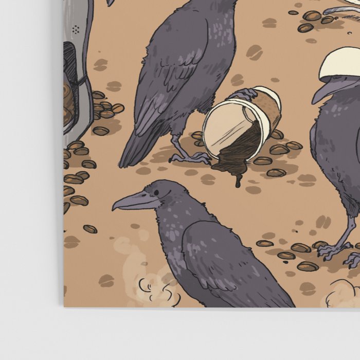 Corvids & Coffee Poster Gallery Image 3