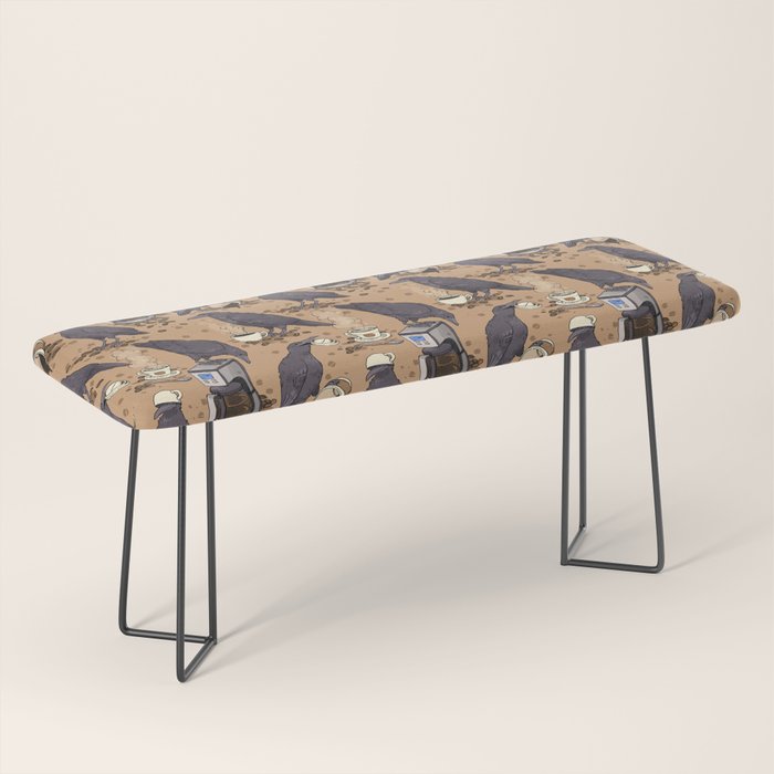 Corvids & Coffee Bench Gallery Image 1