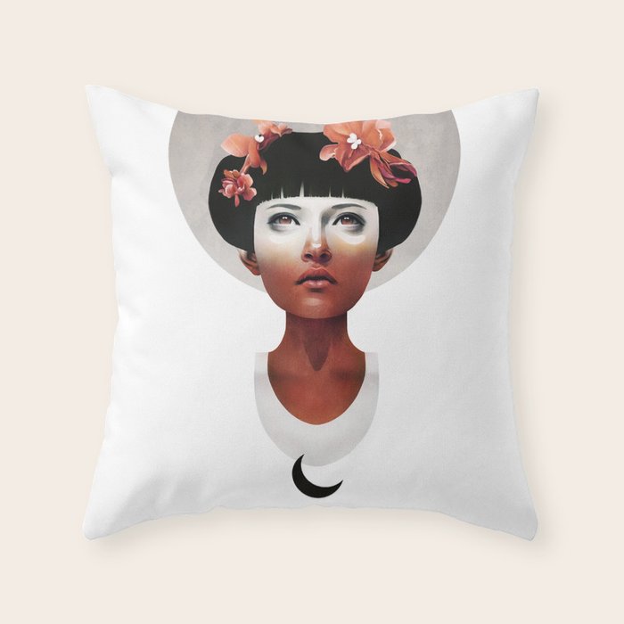 Hyperdusk II Throw Pillow Gallery Image 6