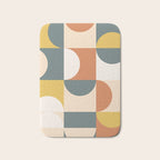 Mid Century Modern Geometric 23 Bath Mat Gallery Image 1