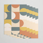Mid Century Modern Geometric 23 Wrapping Paper Gallery Image 3