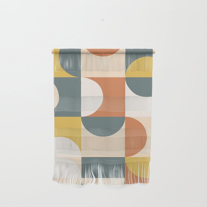 Mid Century Modern Geometric 23 Wall Hanging Gallery Image 1