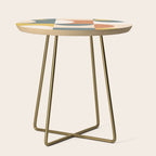 Mid Century Modern Geometric 23 Side Table Gallery Image 1