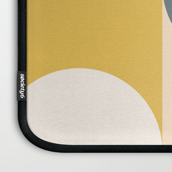 Mid Century Modern Geometric 23 Laptop Sleeve Gallery Image 3