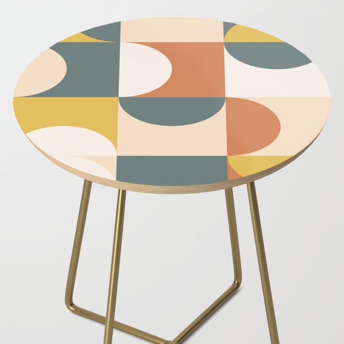 Mid Century Modern Geometric 23 Side Table Gallery Image 2
