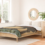 Bison Buffalo Whiskey Bourbon Duvet Cover Gallery Image 2