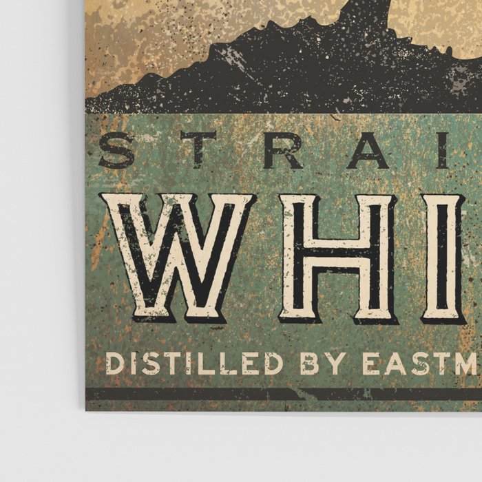 Bison Buffalo Whiskey Bourbon Poster Gallery Image 3