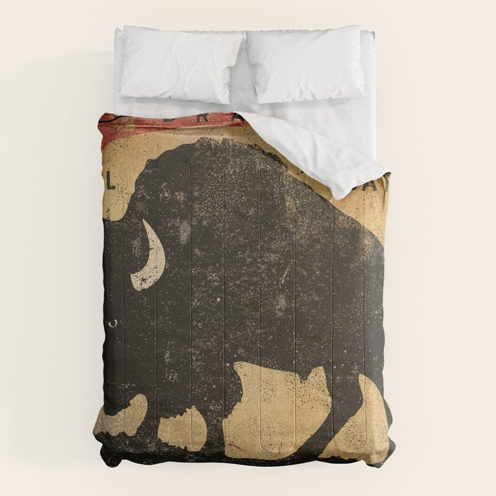 Bison Buffalo Whiskey Bourbon Comforter Gallery Image 6