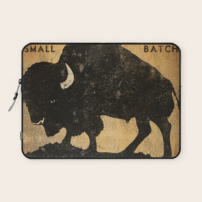 Bison Buffalo Whiskey Bourbon Laptop Sleeve Gallery Image 1
