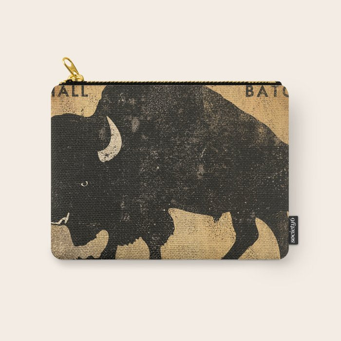 Bison Buffalo Whiskey Bourbon Carry All Pouch Gallery Image 1