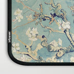 Van Gogh Almond Blossoms Muted Teal Cream Laptop Sleeve Gallery Image 3