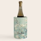 Van Gogh Almond Blossoms Muted Teal Cream Wine Chiller Gallery Image 2
