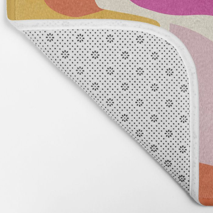 mid century modern abstract 9 Bath Mat Gallery Image 2