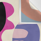 mid century modern abstract 9 Wall Tapestry Gallery Image 3