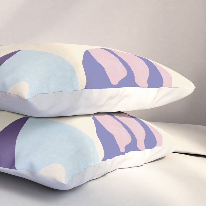 mid century modern abstract 9 Pillow Sham Gallery Image 3