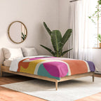 mid century modern abstract 9 Comforter Gallery Image 2