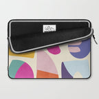 mid century modern abstract 9 Laptop Sleeve Gallery Image 2