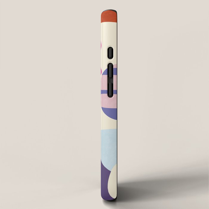 mid century modern abstract 9 iPhone Case Gallery Image 2