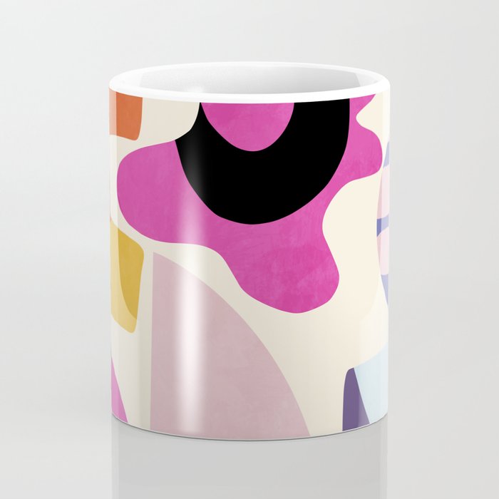 mid century modern abstract 9 Coffee Mug Gallery Image 4