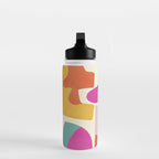 mid century modern abstract 9 Water Bottle Gallery Image 3
