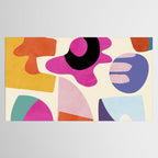 mid century modern abstract 9 Tablecloth Gallery Image 2