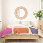 mid century modern abstract 9 Duvet Cover Gallery Image 3