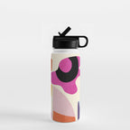 mid century modern abstract 9 Water Bottle Gallery Image 1
