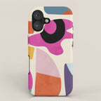mid century modern abstract 9 iPhone Case Gallery Image 1