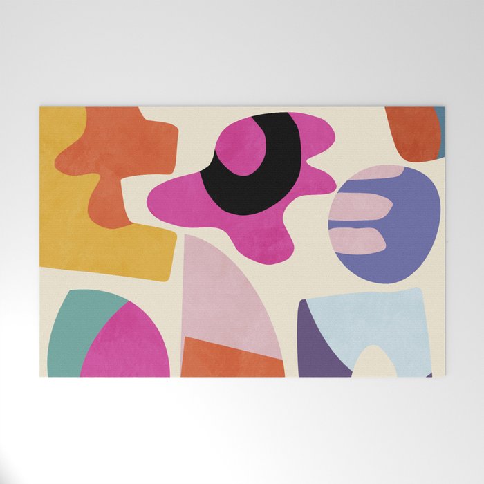 mid century modern abstract 9 Welcome Mat Gallery Image 1