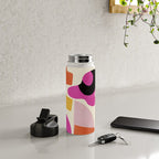 mid century modern abstract 9 Water Bottle Gallery Image 4