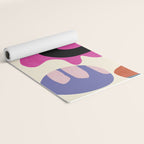 mid century modern abstract 9 Yoga Mat Gallery Image 2