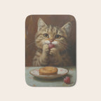 Strawberry Tart Cat Bath Mat Gallery Image 1
